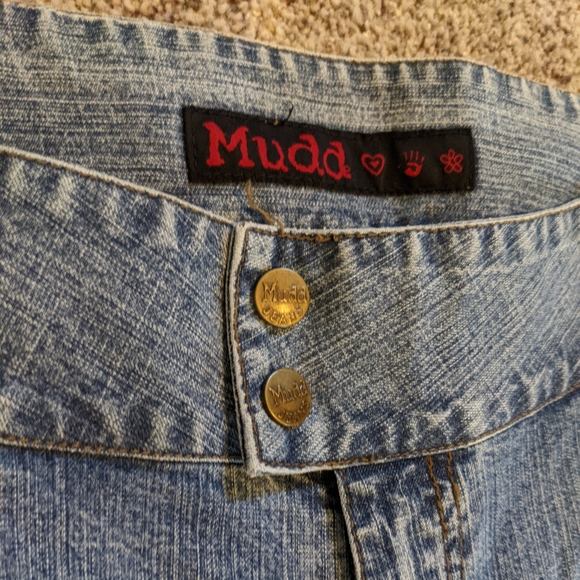 Mudd Low Rise Wide Leg Jeans Size 17 - Picture 2 of 7